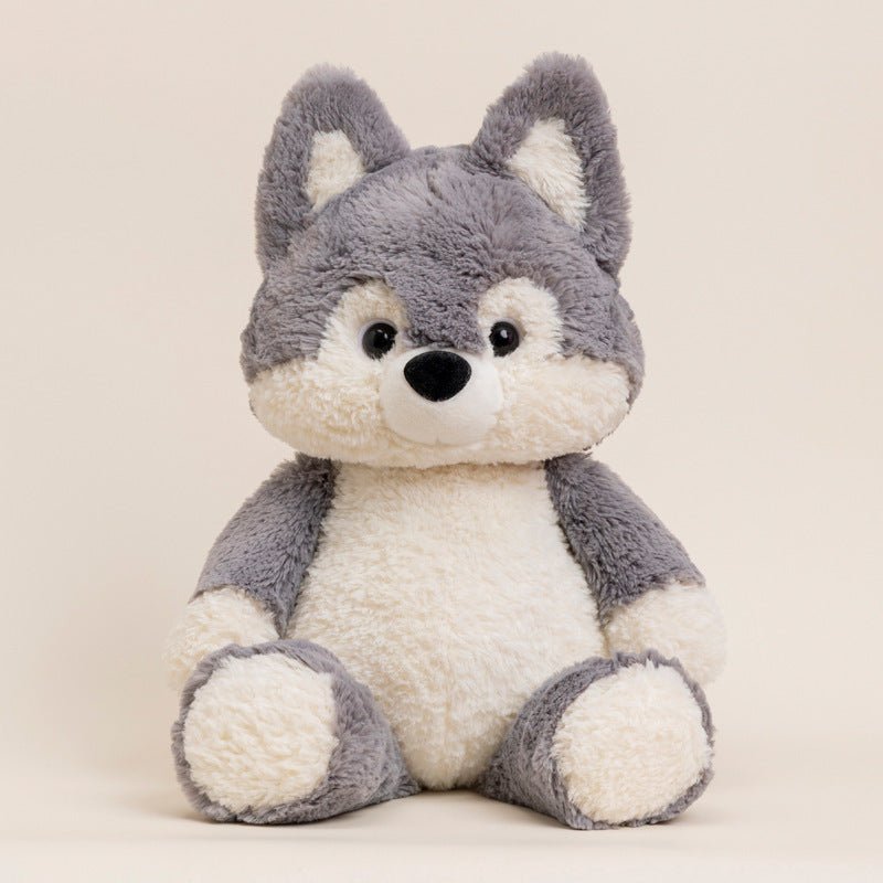 ぬいぐるみ キツネ ヒツジ ゾウ クマ ウサギ オオカミ ネコ デニム スカート - ルクス・シャル Luxe Char