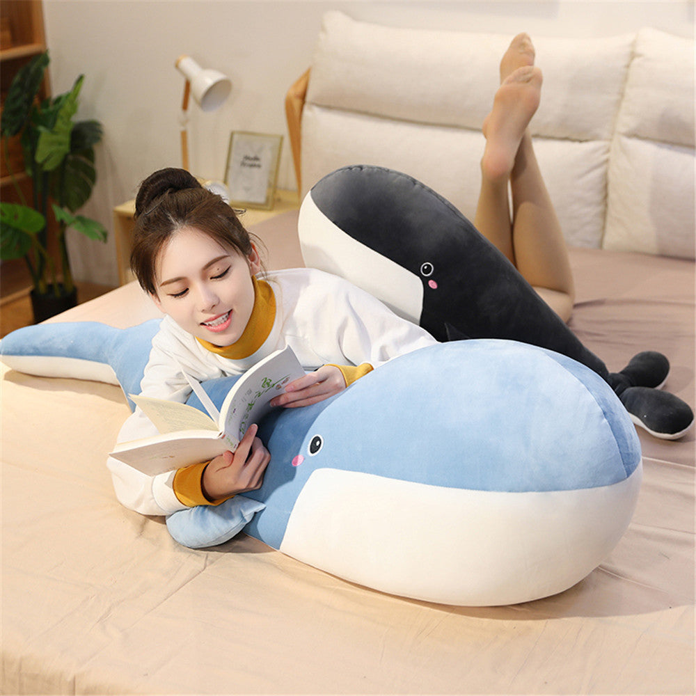 ふわふわぬいぐるみ クジラ抱き枕　ぬいぐるみ　全5サイズ