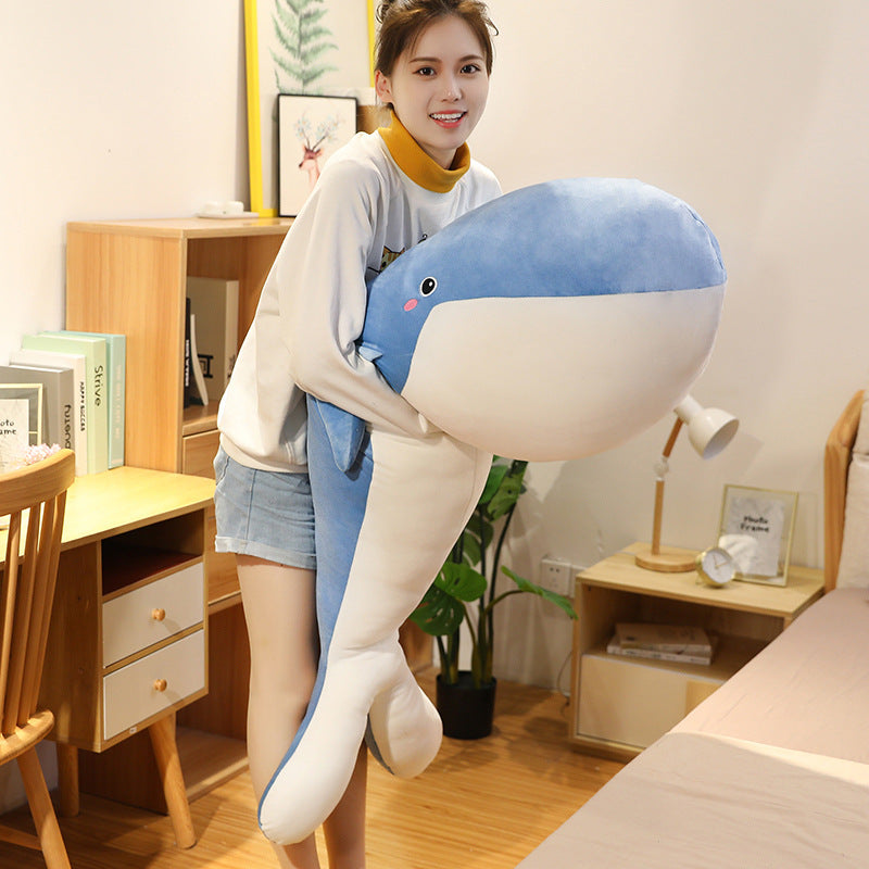 ふわふわぬいぐるみ クジラ抱き枕　ぬいぐるみ　全5サイズ