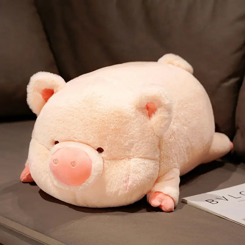 Pig Plush Toy | Cute Large Stuffed Animal | 3 Sizes – LuxeChar