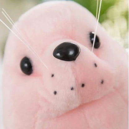ぬいぐるみ アザラシ  小さい 顔 25cm