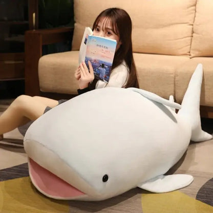 ぬいぐるみ サメ 大きい 55cm 70cm 120cm 150cm ライトブルー ピンク イエロー