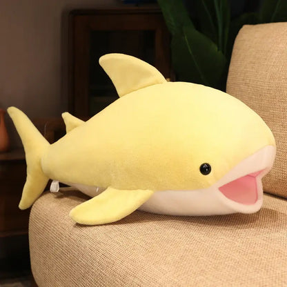 ぬいぐるみ サメ 大きい 55cm 70cm 120cm 150cm ライトブルー ピンク イエロー