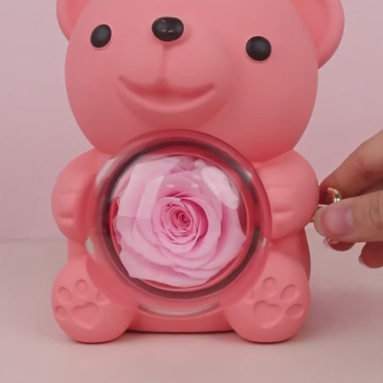 回転するクマのギフトボックスジュエリーボックスギフト誕生日プレゼント