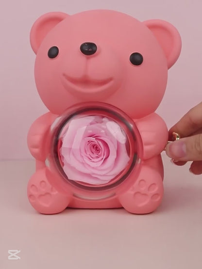 回転するクマのギフトボックスジュエリーボックスギフト誕生日プレゼント